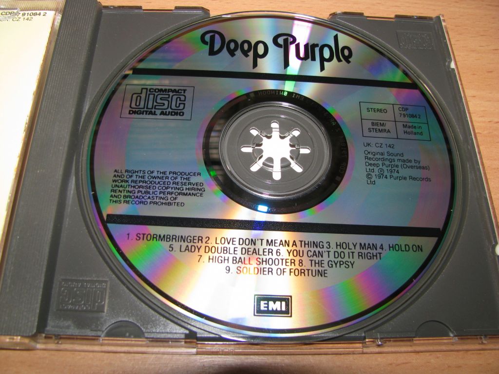DEEP PURPLE - Stormbringer  (1974 EMI 1st press,Holland) - фото фото фото 2