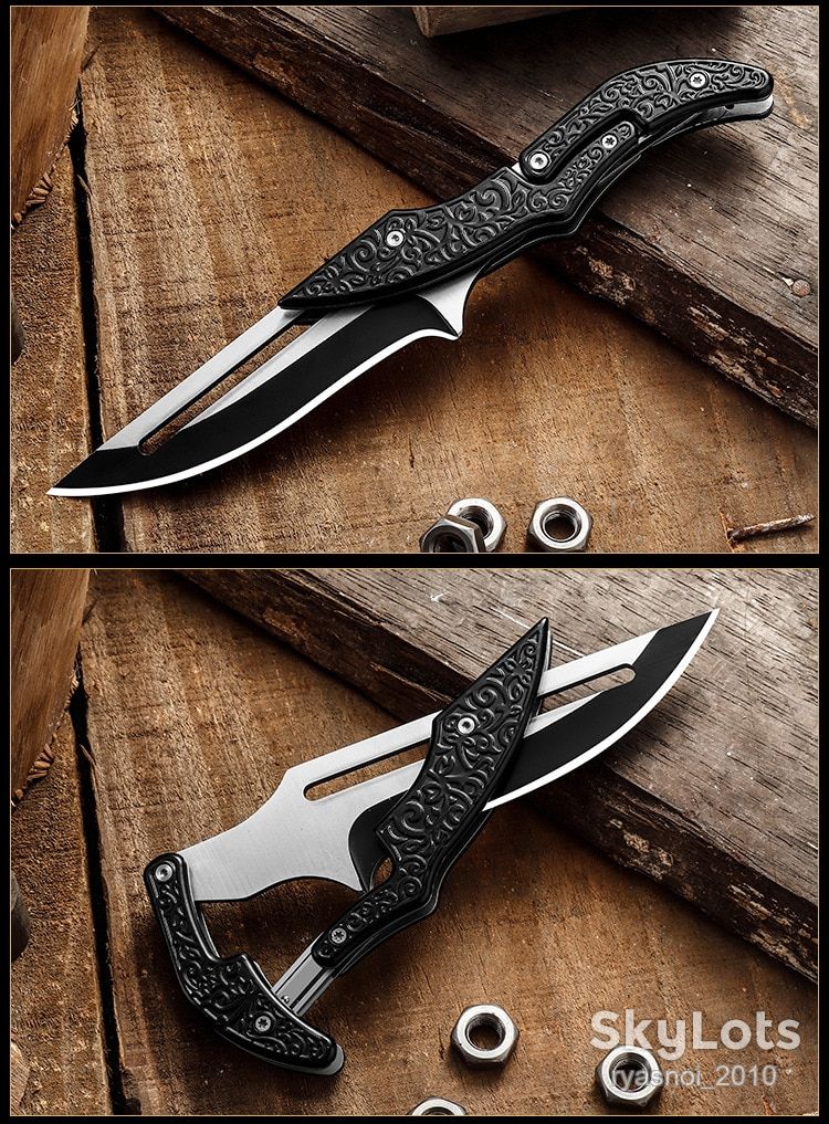 ELEDEFENSE Black Magician CS Go, 9CR18, EDC, Outdoor - фото фото фото 1