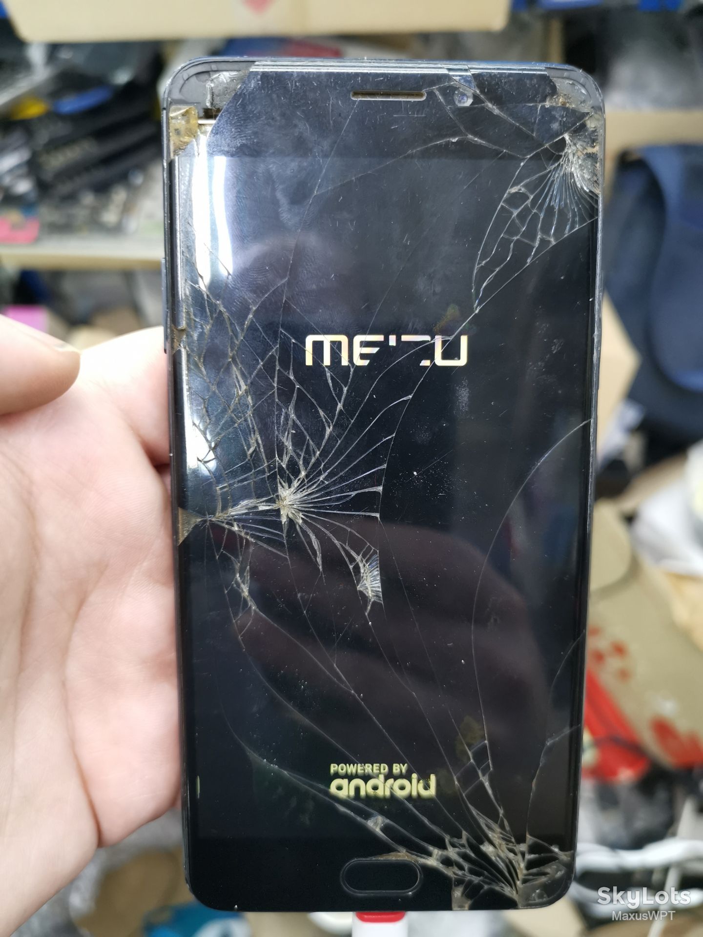 #605 Sklad Meizu M6 Note black pass - фото фото фото 0