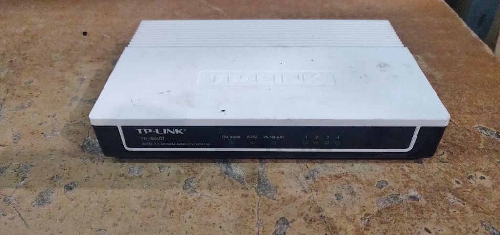 ADSL маршрутизатор TP-Link TD-8840T № 221808 - фото фото фото 0