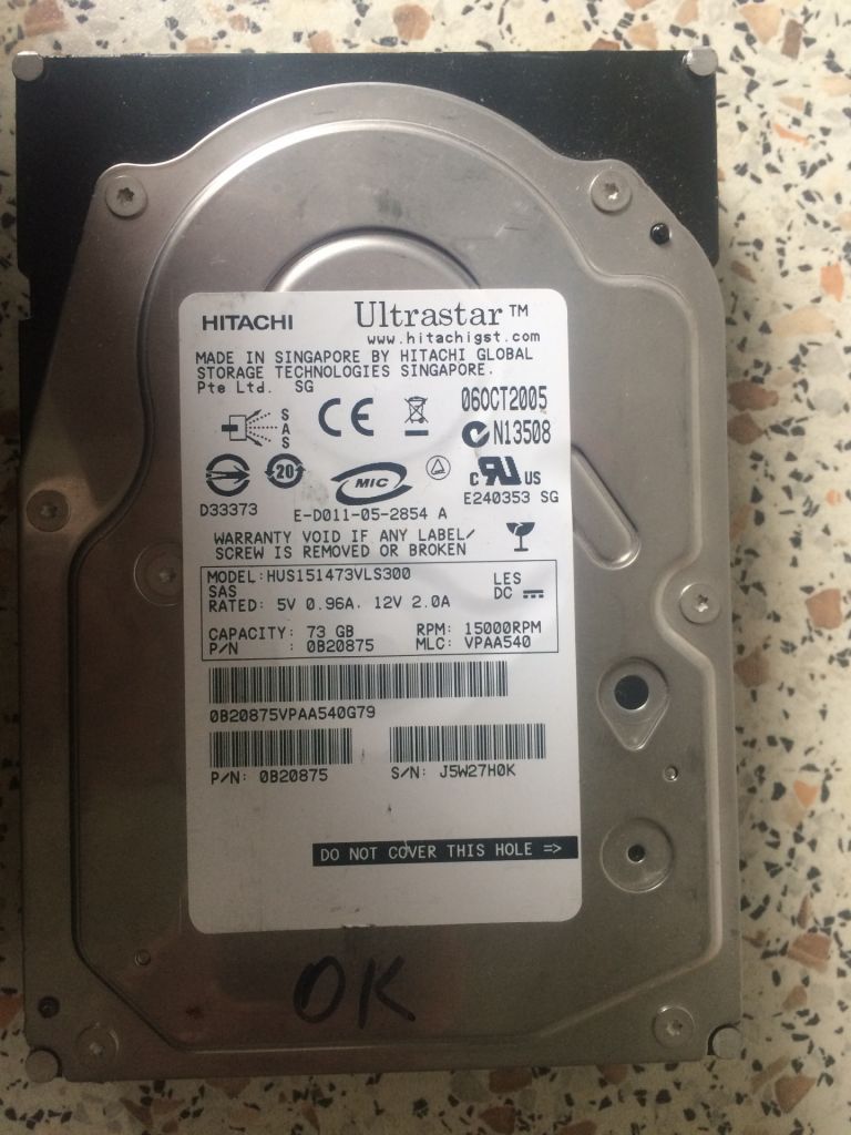 SAS Жесткий диск Hitachi 73 GB - фото фото фото 4