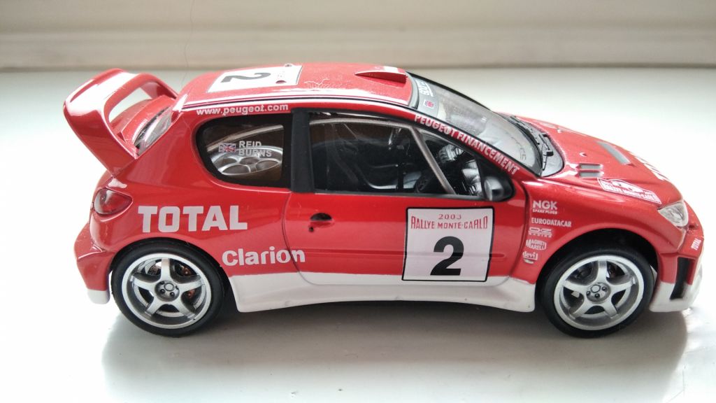 PEUGEOT 206 WRC Rally  - CARARAMA  M 1:43 - фото фото фото 4