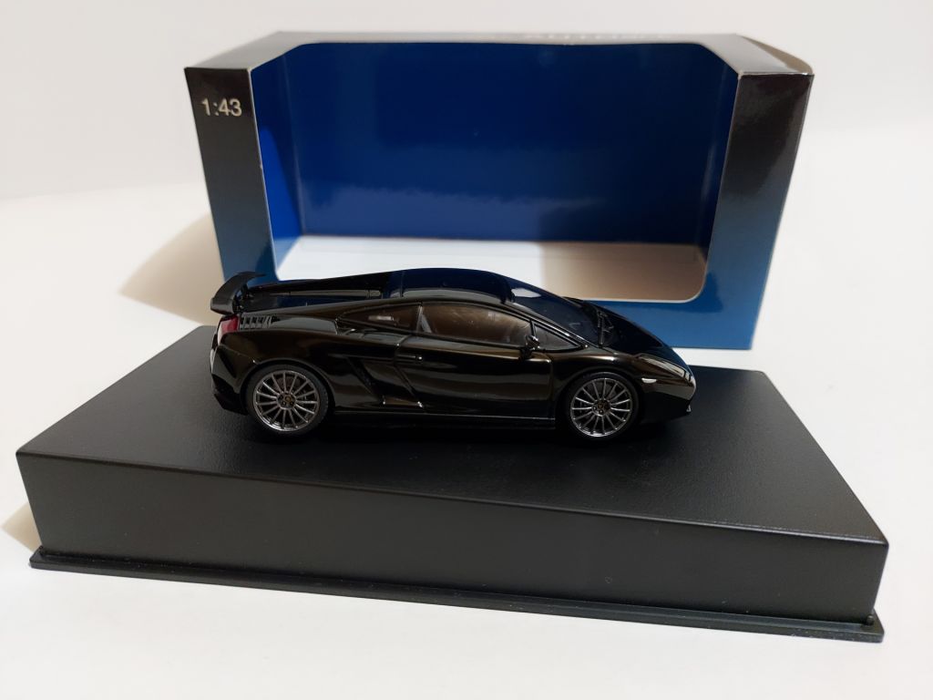 AUTOart 1:43 Lamborghini Gallardo Superleggera, black - фото фото фото 4
