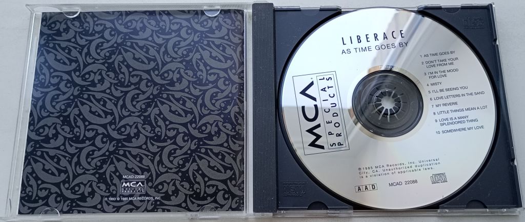 LIBERACE As Time Goes By CD US - фото фото фото 1