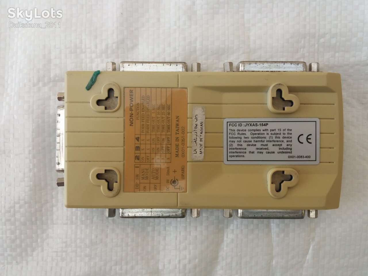 Aten AS-154P 4-Way Parallel DB25 Reversible Auto Switch Pn JYXAS-154P - фото фото фото 1