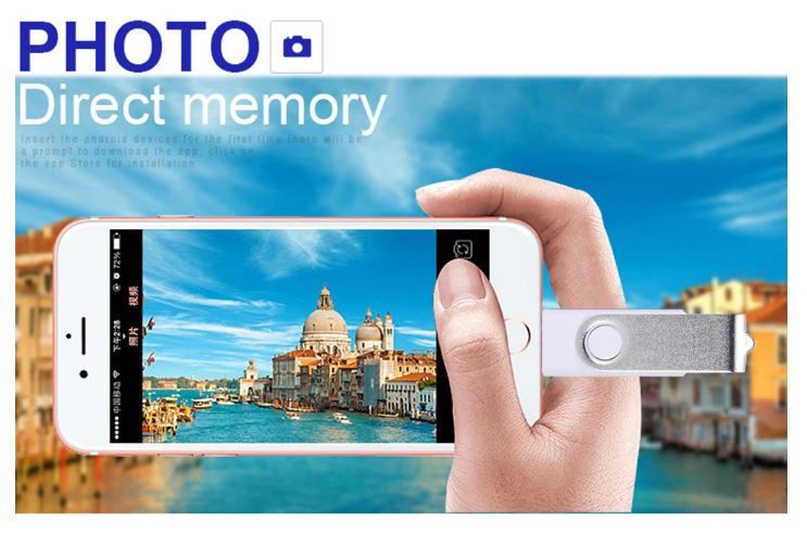 Флэш-накопитель 64 GВ, USB 2.0 Micro-USB OTG 2-IN-1, НОВАЯ - фото фото фото 6