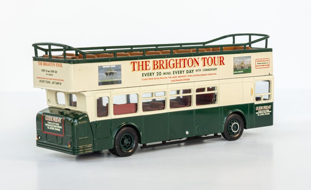 1:50 Leyland Atlantean open top bus Guide Friday, CORGI #33501 LE - фото фото фото 5