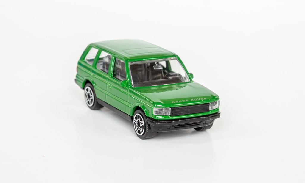 1:43 Range Rover  (P38A) 1994-2002 green, Bburago #11418 - фото фото фото 4