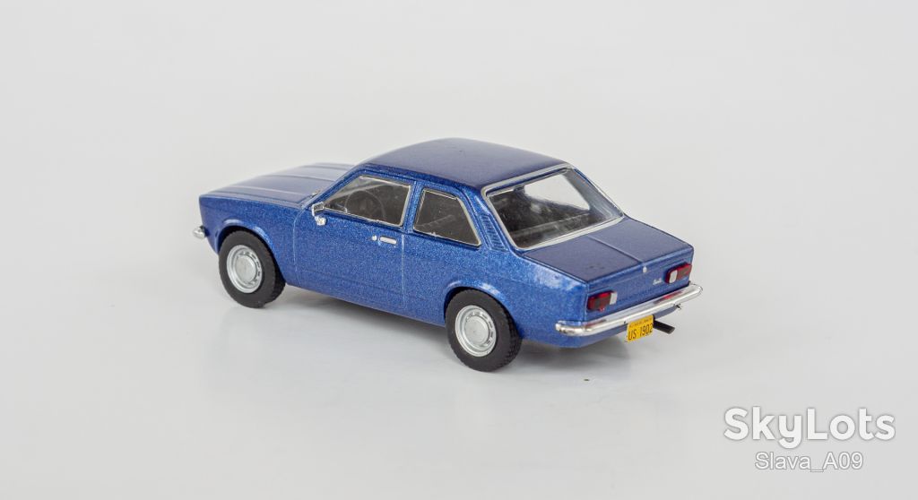 1:43 Chevrolet Chevette Luxo 1973 blue metallic, Altaya IXO 45533 - фото фото фото 2