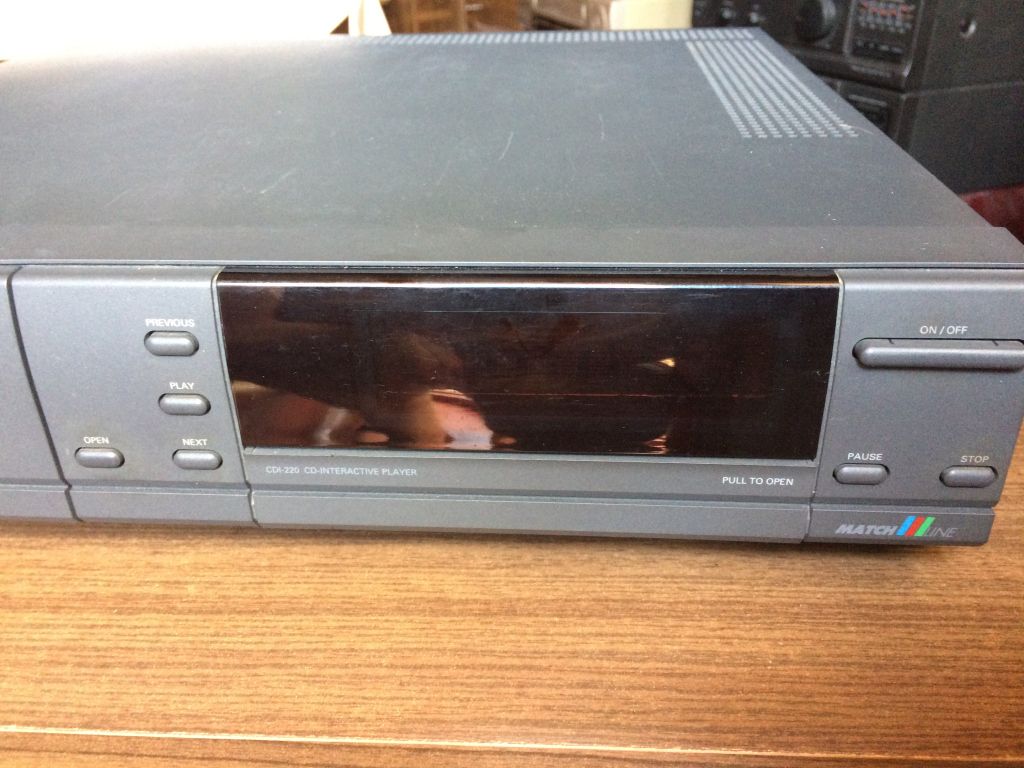 Приставка Philips CD-i 220 с видеокартриджем без пульта      (проблемный привод) - фото фото фото 0
