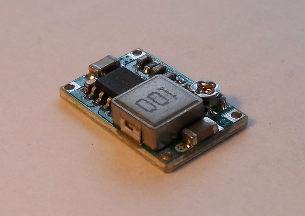 Модуль mini-360 понижувальний DC-DC регульований 4,75-23V/1-17V MP1482DS - фото фото фото 4