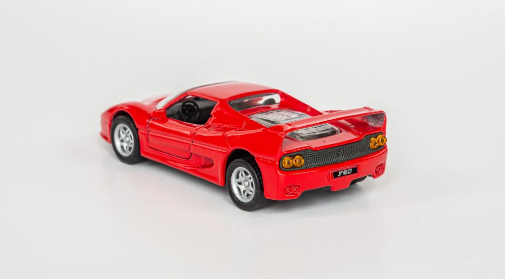 1:39 Ferrari F50 coupe 1995-97 red, Maisto Shell Collezione - фото фото фото 4