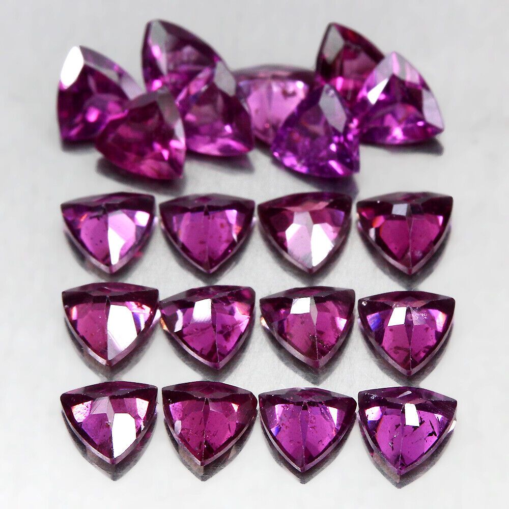 5.51ct Натуральные родолит Гранаты. - фото фото фото 1