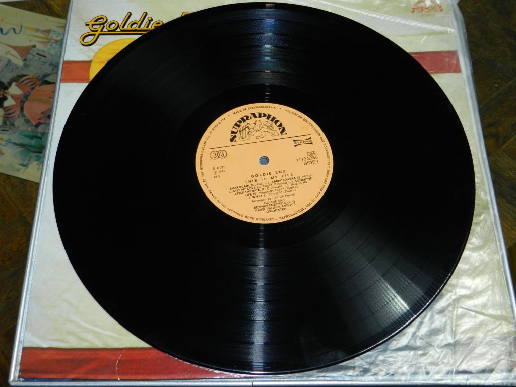 LP    Goldie Ens - Hits is my life - фото фото фото 2