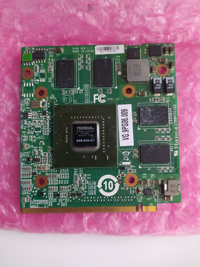 Видеокарта для ноутбука Nvidia Gforse 9500m, 1gb, MXMll - фото фото фото 0