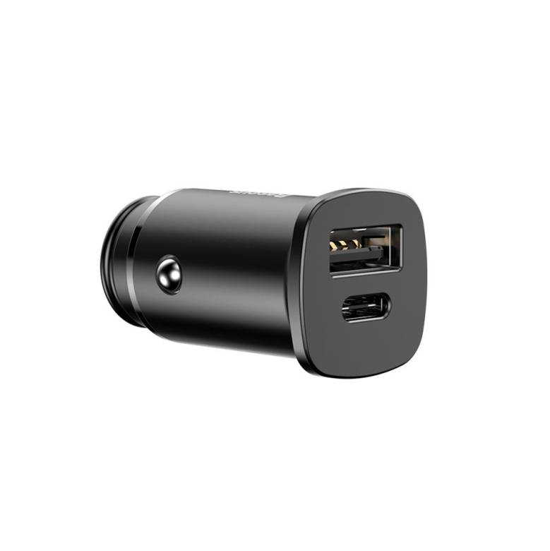 Автомобильное зарядное устройство Baseus Square PPS A+C 30W (PD3.0, QC4.0+SCP, AFC) Черный (CCALL-AS - фото фото фото 0