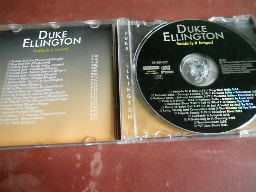 Duke Ellington Suddenly It Jumped CD фирменный б/у - фото фото фото 2