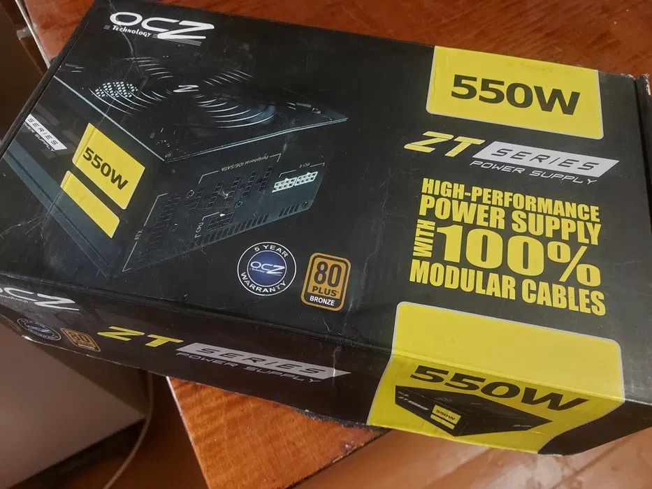 Блок живлення модульний OCZ ZT Series 550w - фото фото фото 0