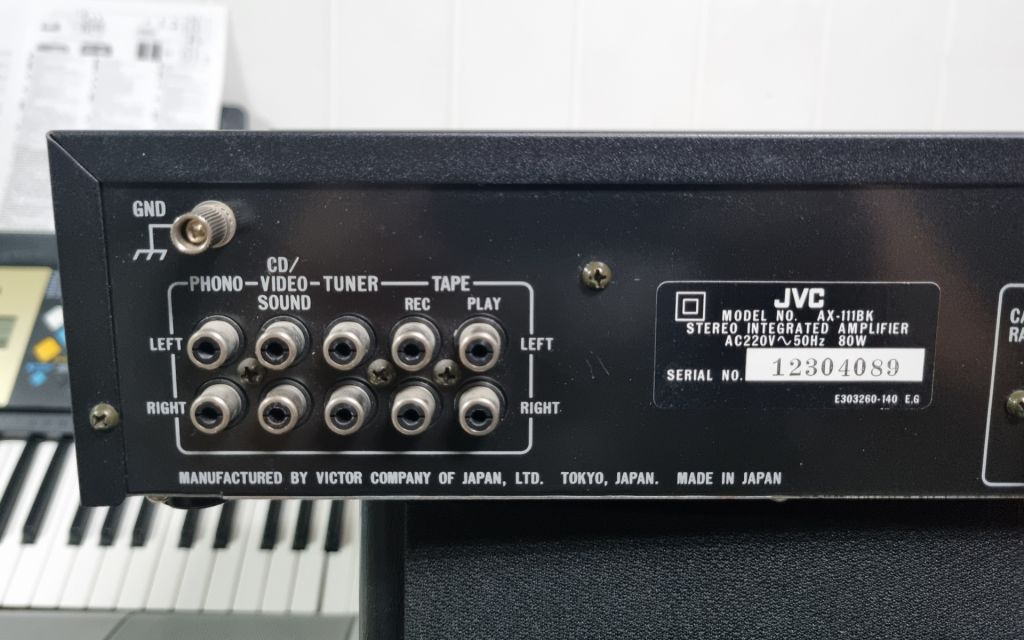 Підсилювач JVC AX-111BK - фото фото фото 4