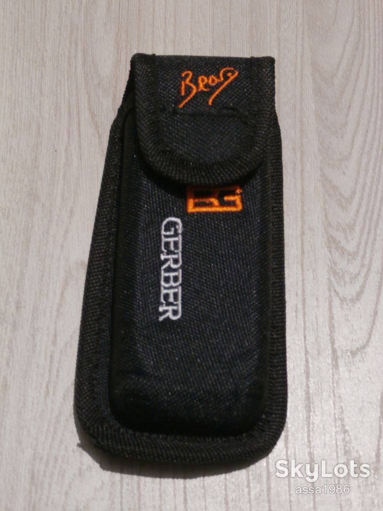 Туристичний складний ніж Gerber Bear Grylls Survival series 22см в чехлі на пояс - фото фото фото 6