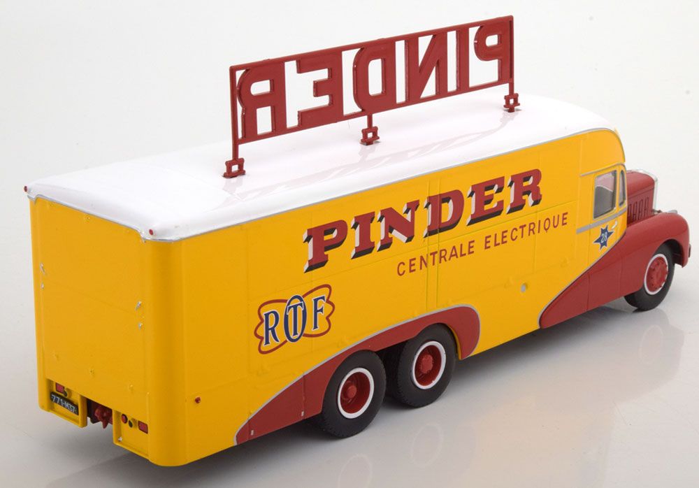 Altaya Direkt Collection 1:43 Bernard 28 Electrical Truck, Circus Pinder  (1951) - фото фото фото 3