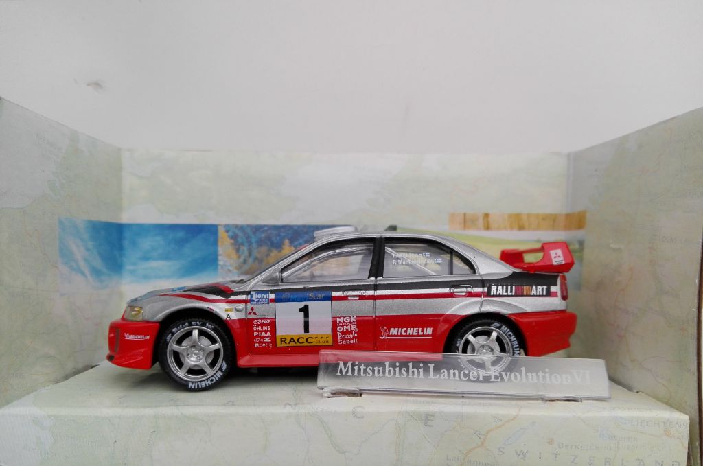1/43 MITSUBISHI LANCER EVOLUTION VI. Cararama. - фото фото фото 1