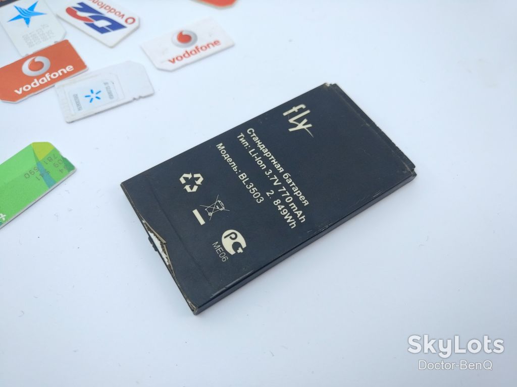 Аккумулятор BL3503 для Fly DS180 - фото фото фото 2
