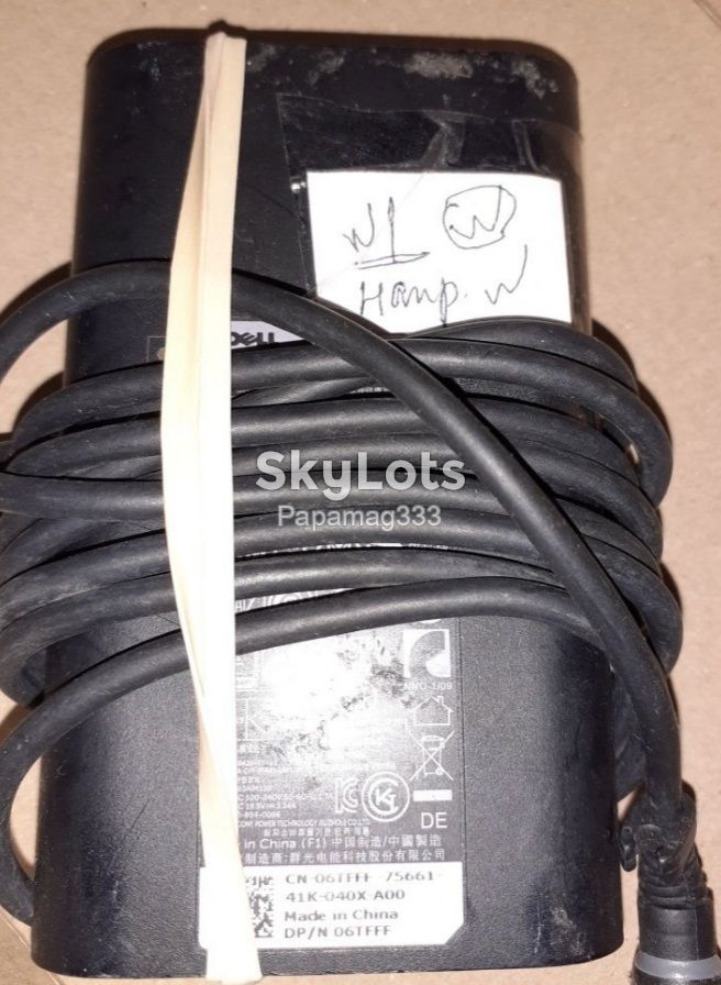 Блок питания Dell HA65NM130 65W 19.5V 3.34A 7.4*5.0 для ноутбука                  (0JNKWD - фото фото фото 1