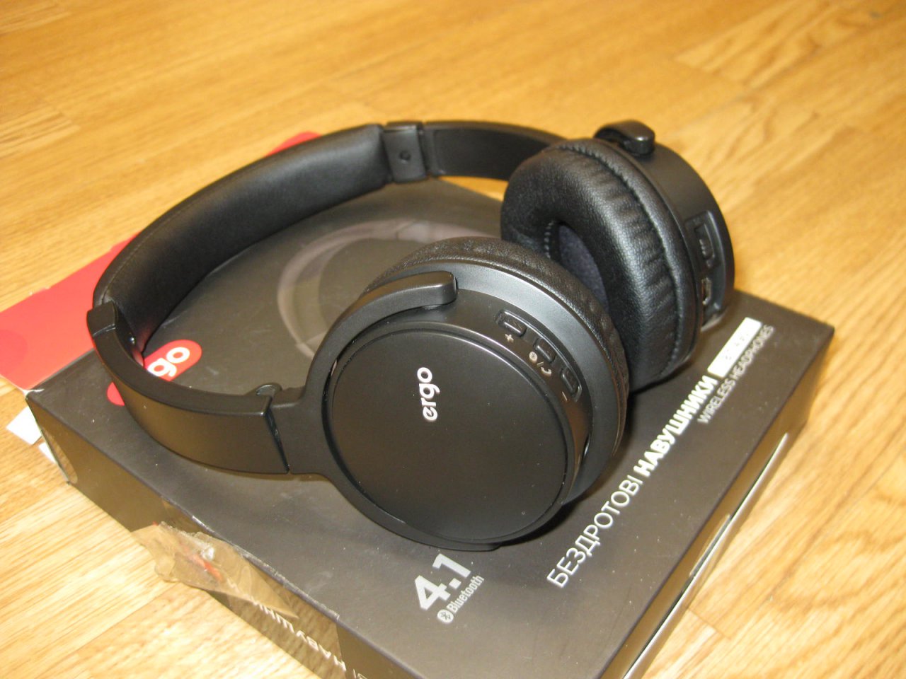 Наушники Bluetooth-гарнитура Ergo BT-490 Black - фото фото фото 3