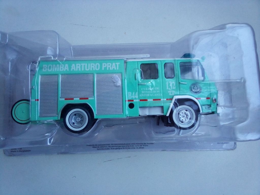 Berliet 770KB6 1974 Hachette 1:43 fire car - фото фото фото 0