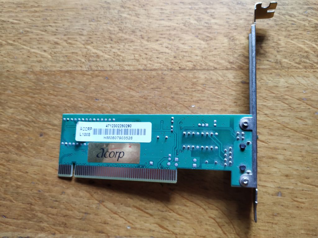 Сетевая карта PCI Acorn L100S - фото фото фото 1