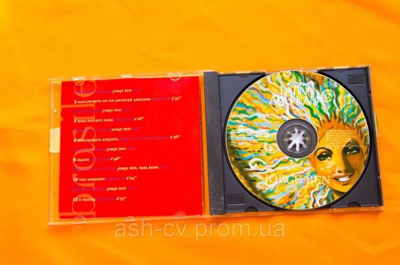 Музичний диск CD. JORGE BEN 1997 - фото фото фото 4