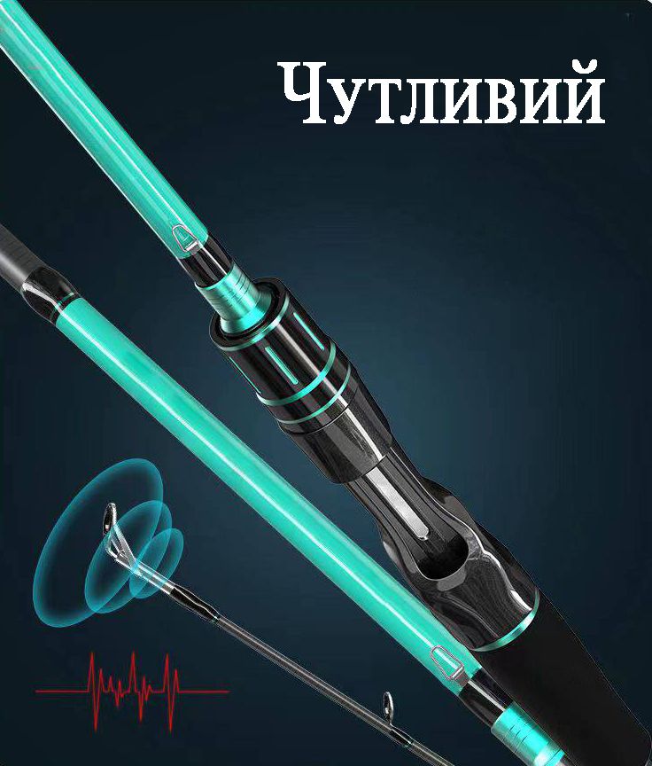 Штекерний спінінг FIASST Casting Wave 2.1 м тест 8-25 г.    (Акційна ціна) - фото фото фото 1