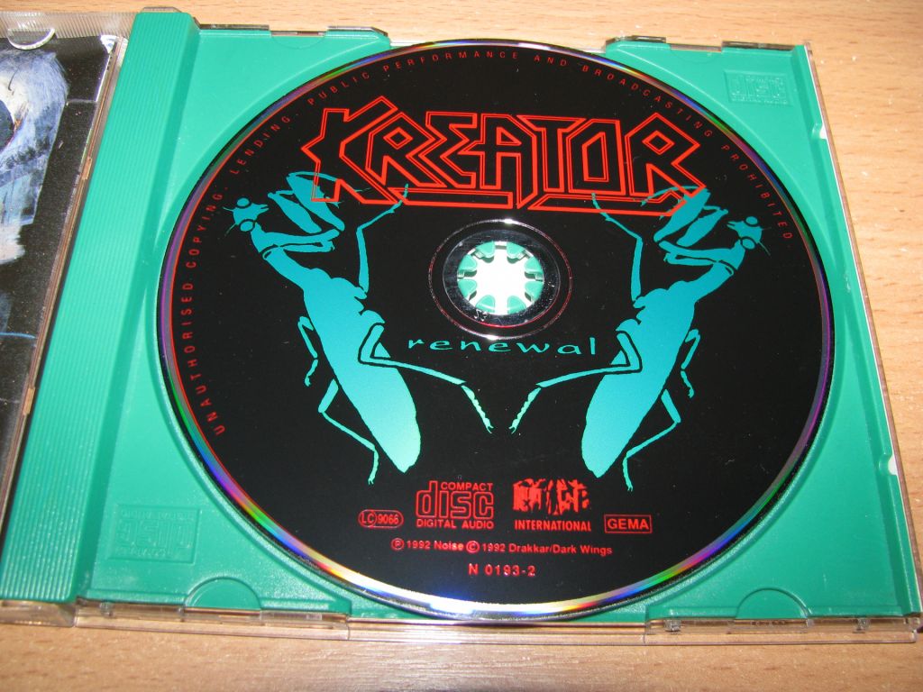 KREATOR - Renewal   (1992 Noise 1st press Germany) - фото фото фото 2