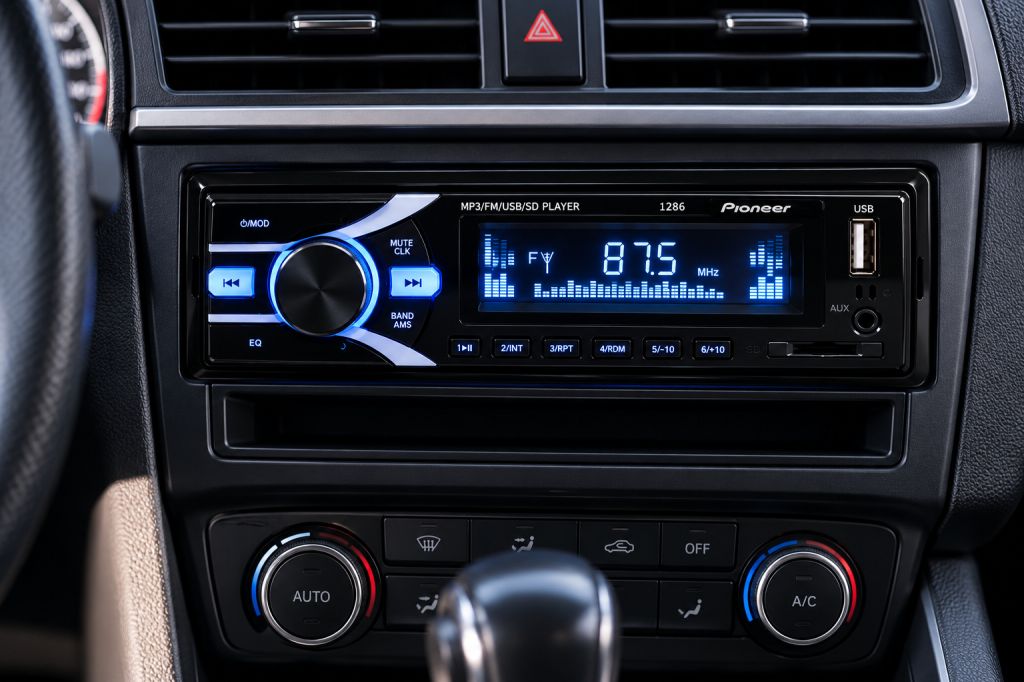 Магнітола MP3 1286 / Автомагнітола з USB, FM / Магнітола в авто+ пульт - фото фото фото 3