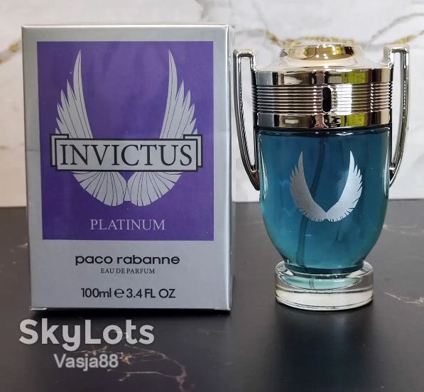 Invictus Platinum Paco Rabanne 100 мл чоловічі БЕЗКОШТОВНА ДОСТАВКА НП - фото фото фото 0