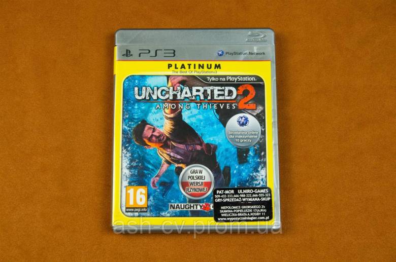 Диск для Playstation 3, гра Uncharted 2 Among Thieves - фото фото фото 0