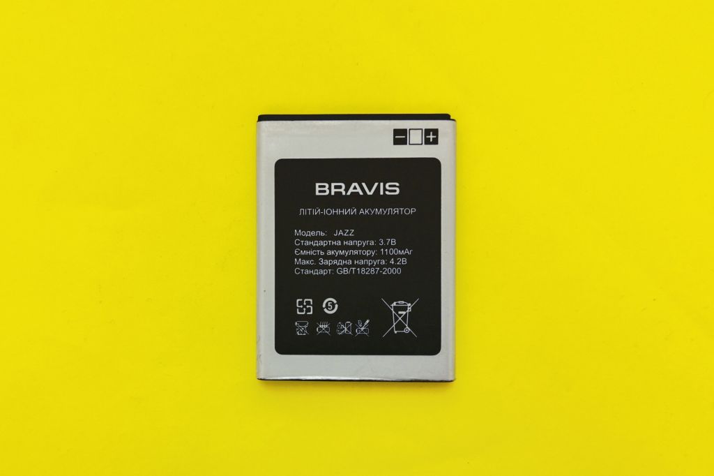 Аккумулятор Оригинал акб Bravis JAZZ        (1100 mAh) - фото фото фото 0