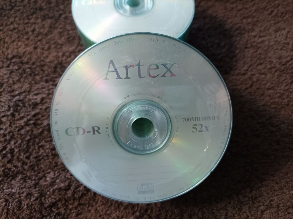 Artex 50 дисков CD-R 700 MB / 80 min / 52x - фото фото фото 0