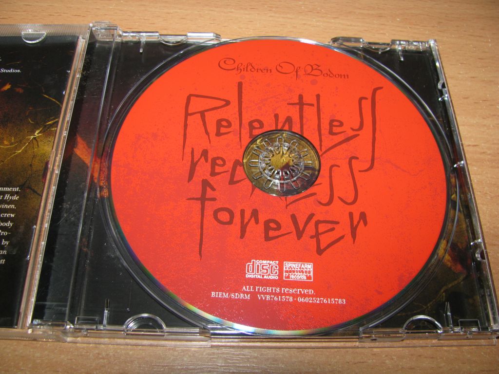 CHILDREN OF BODOM - Relentless Reckless Forever  (2011 Spinefarm 1st press) - фото фото фото 2