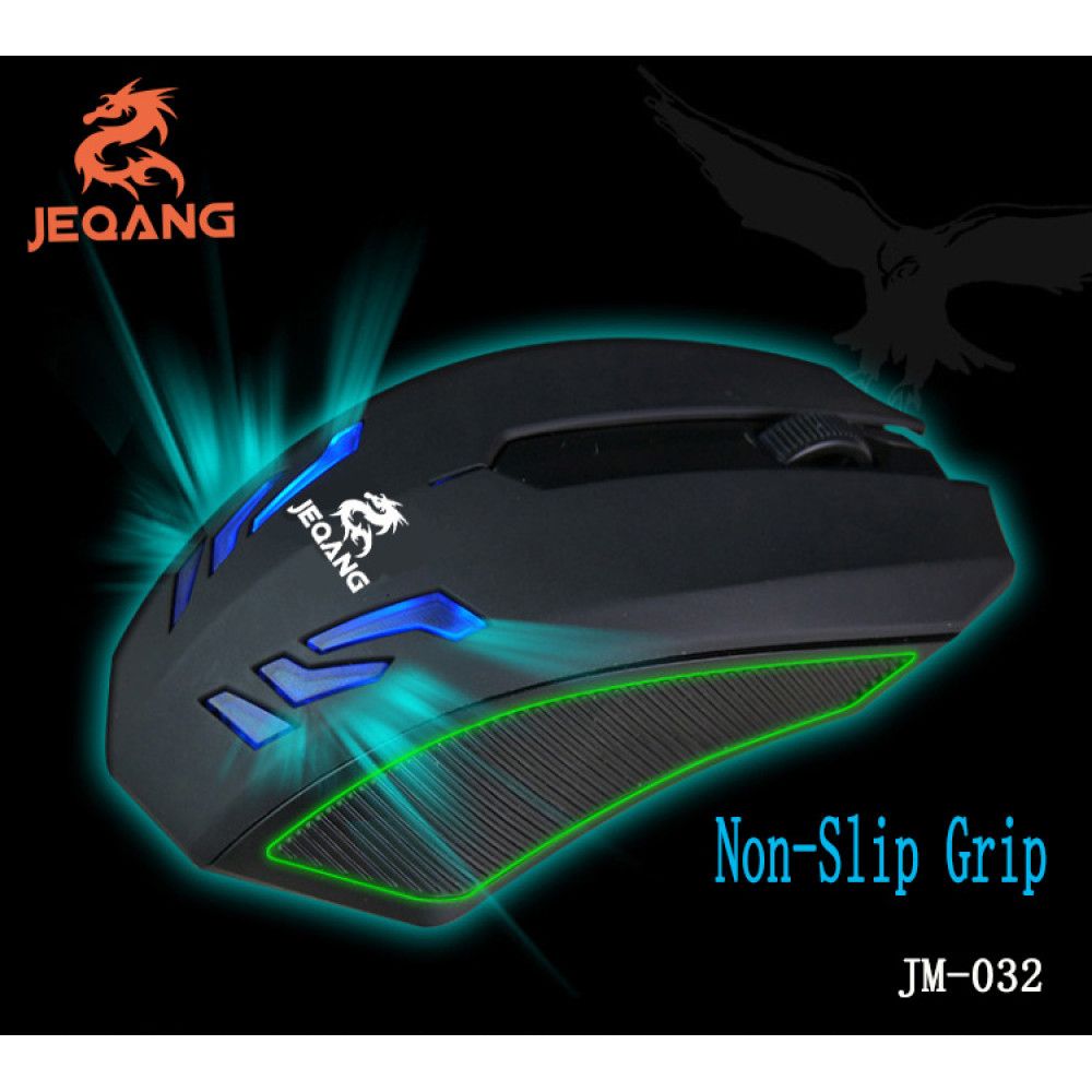 Фірмова геймерівська мишка з RGB підсвіткою JEQANG JM-032 - фото фото фото 7