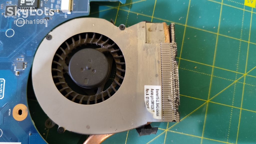 Система охолодження вентилятор та радіатор Samsung R530/R730 - фото фото фото 1