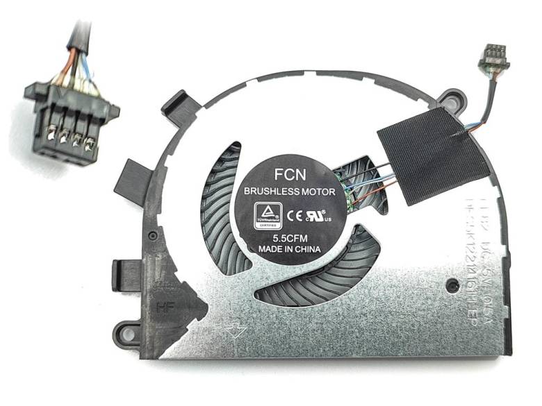 Вентилятор (кулер) для DELL Inspiron 5481, 5584, Latitude 3400, 3500, 0T6RHW - фото фото фото 1