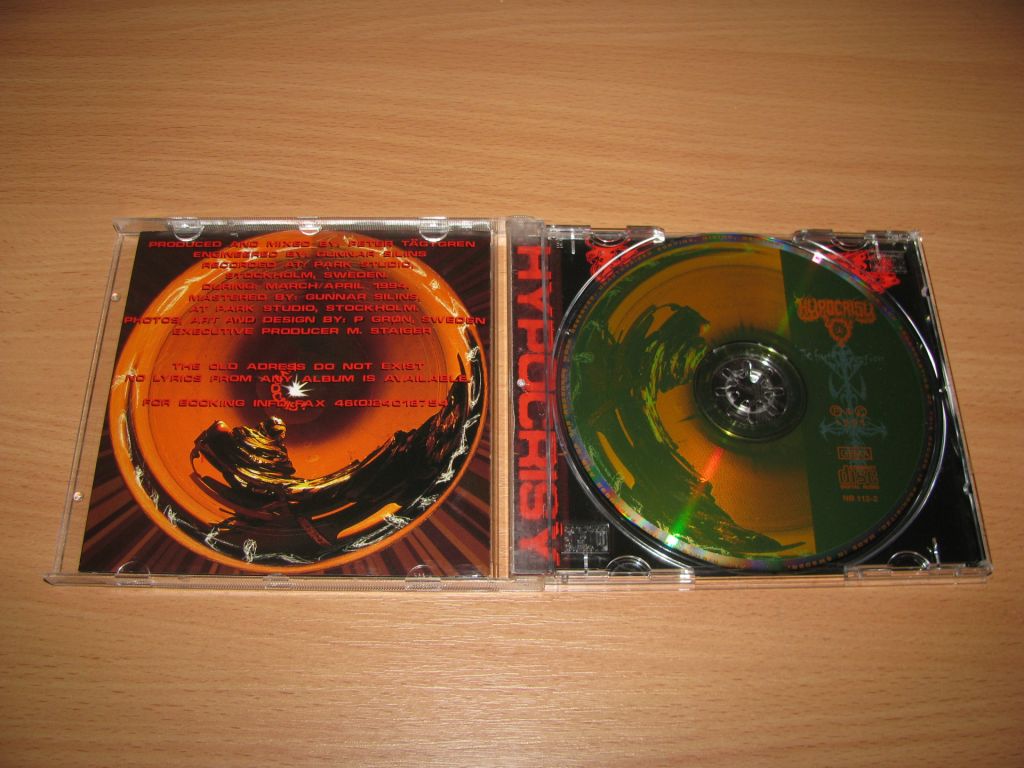 HYPOCRISY - The Fourth Dimension   (1994 Nuclear Blast Germany) - фото фото фото 1