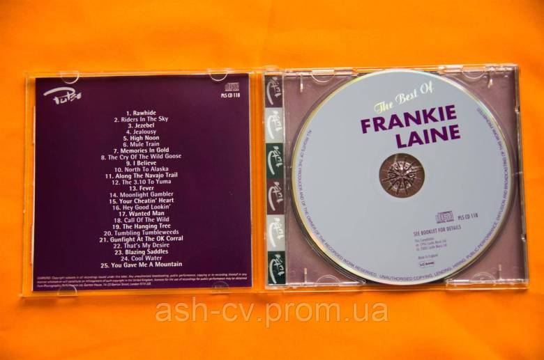 Музичний диск CD. FRANKIE LAINE - фото фото фото 4