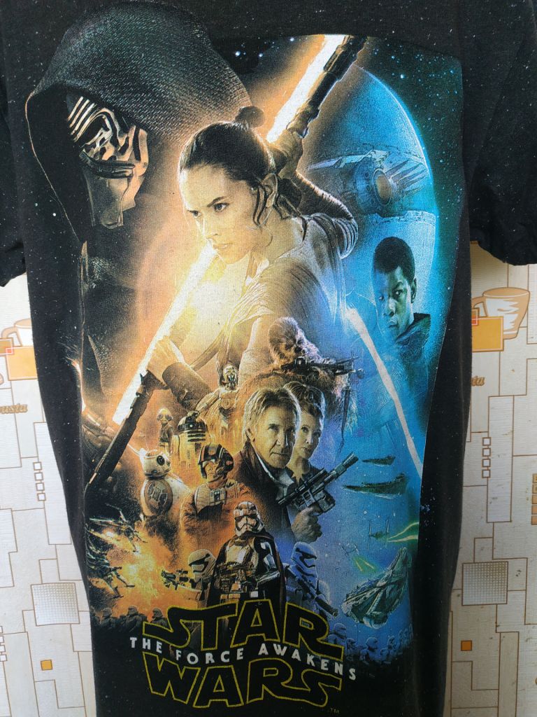 Футболка стрейчева чоловіча чорна STAR WARS p-p L - фото фото фото 4