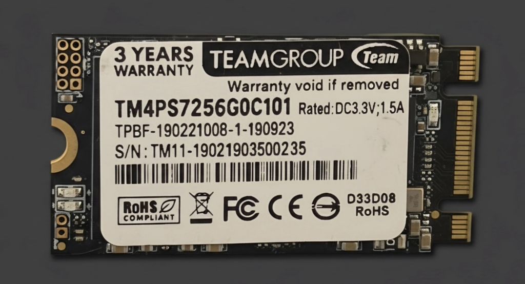 SSD TeamGroup 256Gb TLC M.2 2242 SATA3 - фото фото фото 0