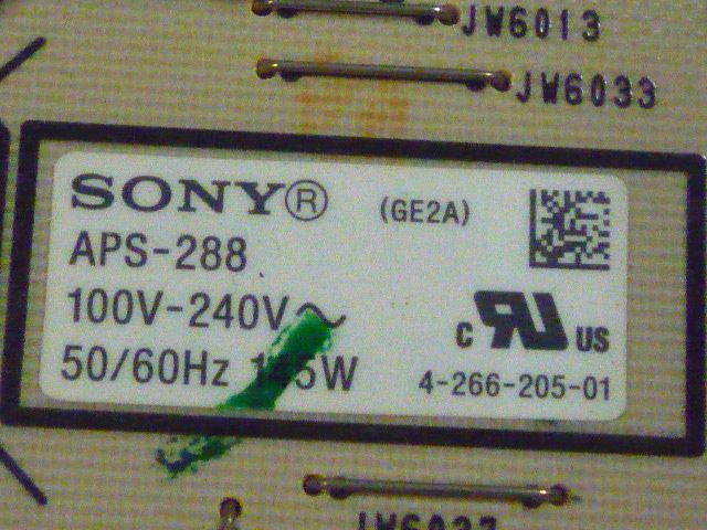 Запчасти к телевизору SONY KDL-32EX520   (APS-288, LTY320HN01) - фото фото фото 5