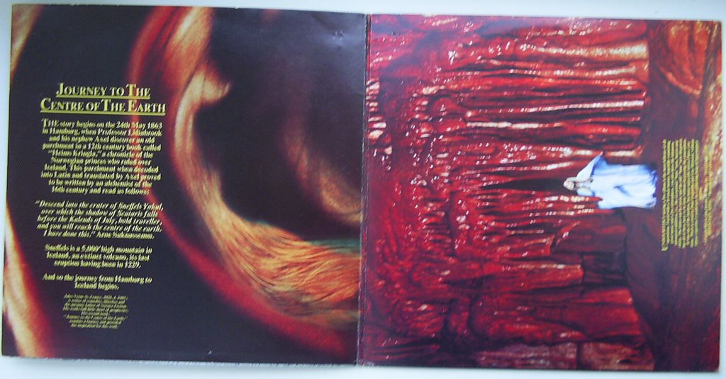RICK WAKEMAN Journey To The Centre Of The Earth LP VG+/EX - фото фото фото 1