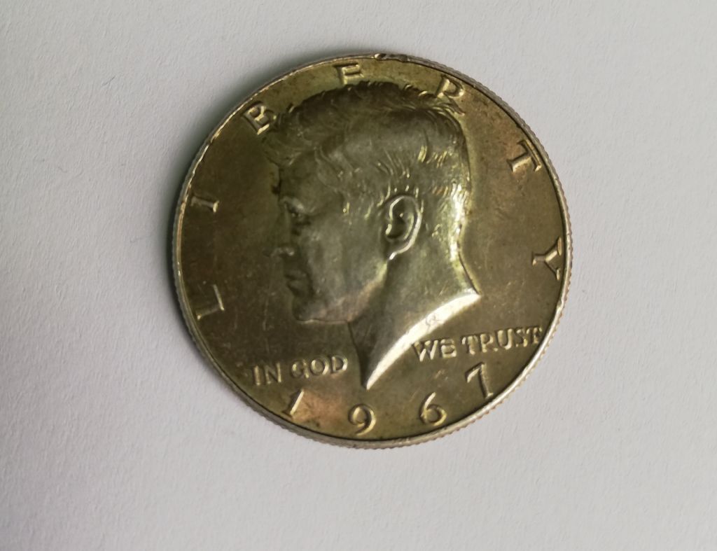 Half Dollar 1967 +Quarter 1957 - фото фото фото 1